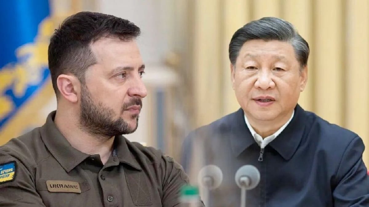 Си Цзиньпин провел телефонный разговор с Зеленским